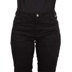 Trespass Womens Trousers With Comfort Stretch Aneta -Adventure Pulse ANETA FABTTRTR0011 BLK m05 1