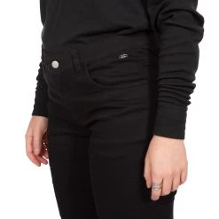 Trespass Womens Trousers With Comfort Stretch Aneta -Adventure Pulse ANETA FABTTRTR0011 BLK m06 1