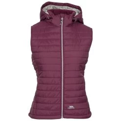 Trespass Womens Hooded Padded Gilet Aretha - Junior Size -Adventure Pulse ARETHA FAJKGIN20001 FIG a