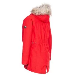 Trespass Womens Waterproof Parka Jacket Caption 22 Trespass Womens Waterproof Parka Jacket Caption -Adventure Pulse CAPTION FAJKRATR0032 RED b