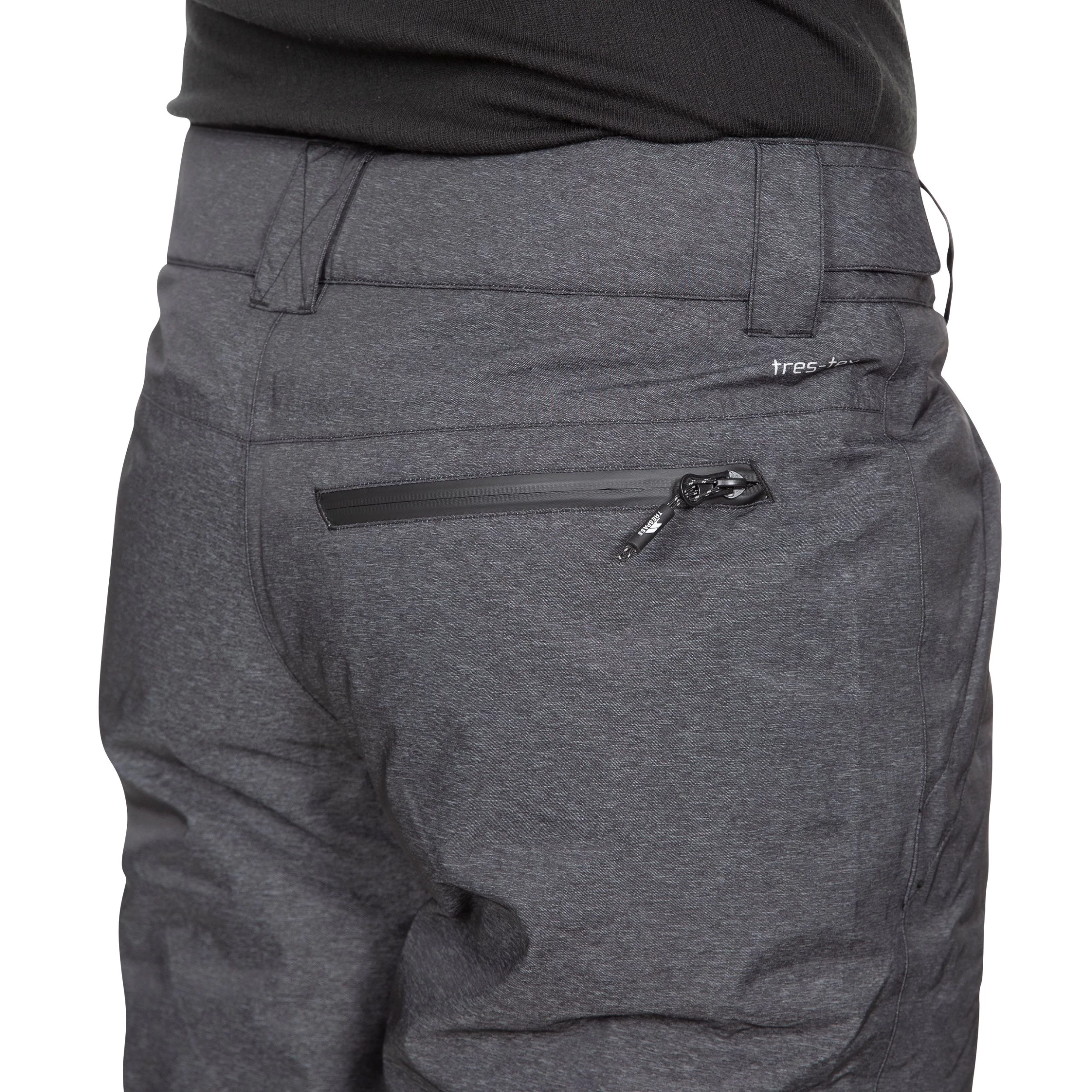 Trespass Mens Salopettes Waterproof Padded Ankle Zip Denver 4 Trespass Mens Salopettes Waterproof Padded Ankle Zip Denver - Image 4