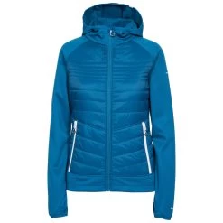 Trespass Womens Hybrid Fleece Hooded Full Zip Finito