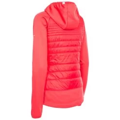 Trespass Womens Hybrid Fleece Hooded Full Zip Finito -Adventure Pulse FINITO FAFLFLTR0031 HIB b