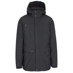 Trespass Men's DLX Padded Waterproof Jacket Harris -Adventure Pulse HARRIS MAJKRATR0033 BLK A