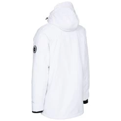 Trespass Men's DLX Padded Waterproof Jacket Harris -Adventure Pulse HARRIS MAJKRATR0033 WHT B