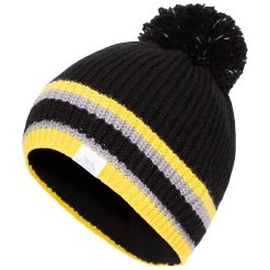 Trespass Kids' Bobble Hat Lit -Adventure Pulse LIT UCHSHATR0002 BLK a