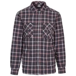 Trespass Men's Fleece Lined Checked Shirt Rapeseed -Adventure Pulse RAPESEED MATOSBO10004 DGH A