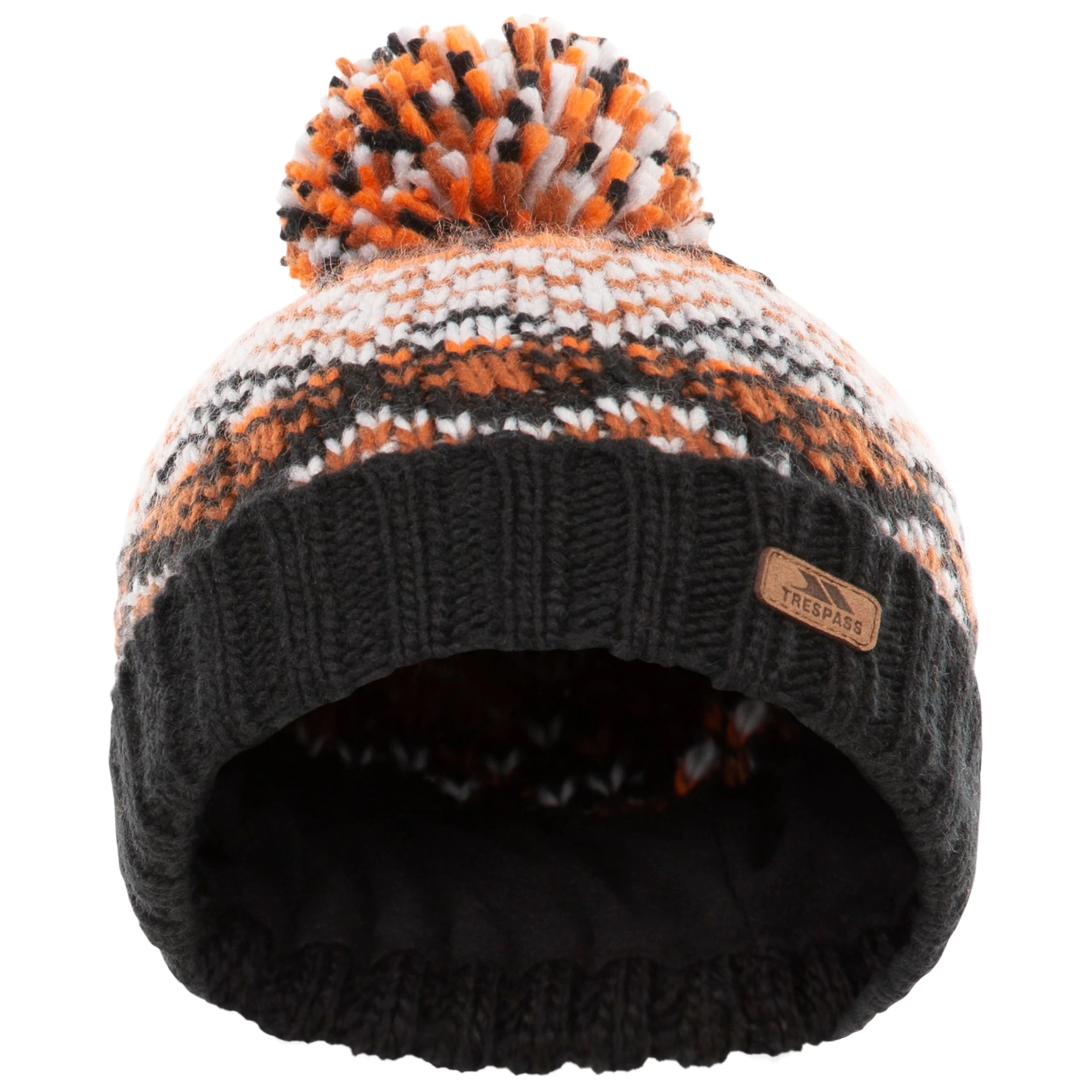 Trespass Kids' Patterned Bobble Hat Sprouse 2 Trespass Kids' Patterned Bobble Hat Sprouse - Image 2