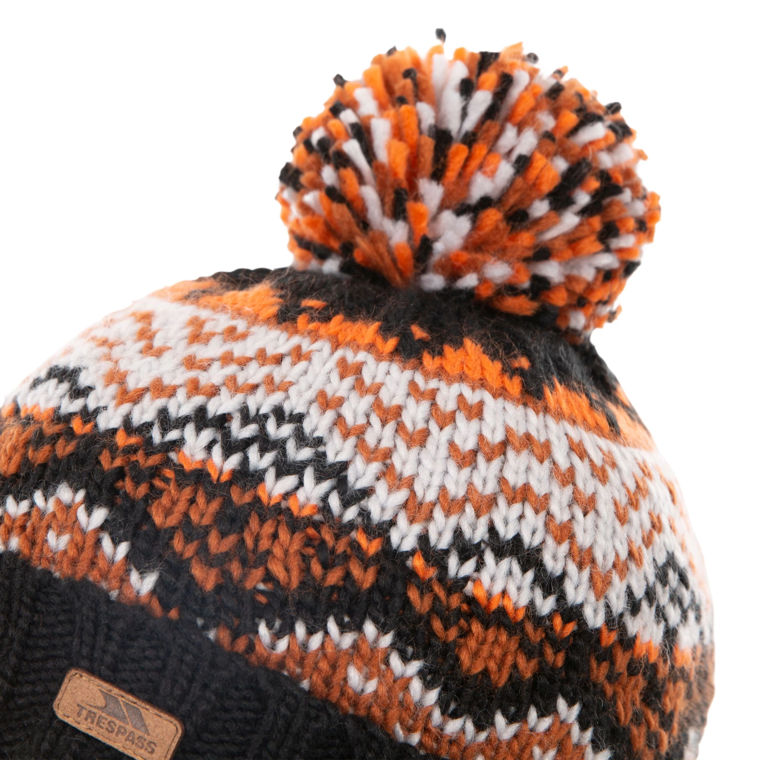 Trespass Kids' Patterned Bobble Hat Sprouse 4 Trespass Kids' Patterned Bobble Hat Sprouse - Image 4