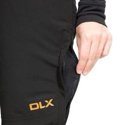 Trespass DLX Womens Slim Fit Waterproof Salopettes Slyvia -Adventure Pulse SYLVIA FABTTRTR0010 BLK F