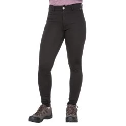 Trespass Womens Water Resistant Walking Leggings Vanessa -Adventure Pulse VANESSA FABTTRTR0013 BLK m01 1