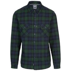 Trespass Men's Cotton Shirt Wrothamton -Adventure Pulse WROTHAMTON MATOSBTR0024 GCH A