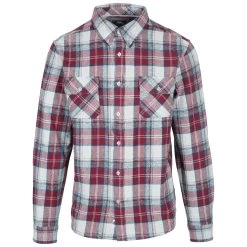 Trespass Men's Cotton Shirt Wrothamton -Adventure Pulse Wrothamton MATOSBTR0024 RCK A
