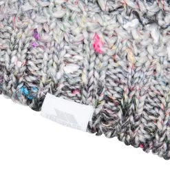 Trespass Adults Knitted Beanie Zabella -Adventure Pulse ZABELLA FAHSHATR0004 blk c