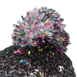 Trespass Adults Knitted Beanie Zabella -Adventure Pulse ZABELLA FAHSHATR0004 blk e