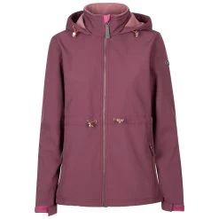 Trespass Women's Softshell Jacket TP75 Aileen - DAMSON TONE XXS