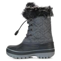 Trespass Kids Snow Boots Waterproof Fleece Lined Aine
