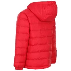 Trespass Kids' Padded Casual Jacket Aksel -Adventure Pulse aksel ucjkcan20003 red b 1 2