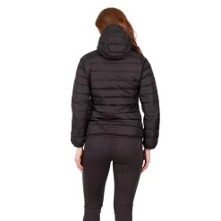 Trespass Womens Down Jacket With Hood Amma -Adventure Pulse amma fajkdotr0009 blk m02
