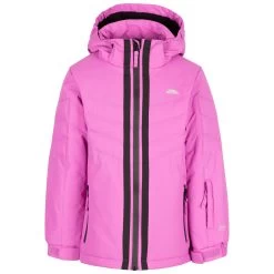 Trespass Kids Ski Jacket TP50 Annalisa - DEEP PINK 2/3