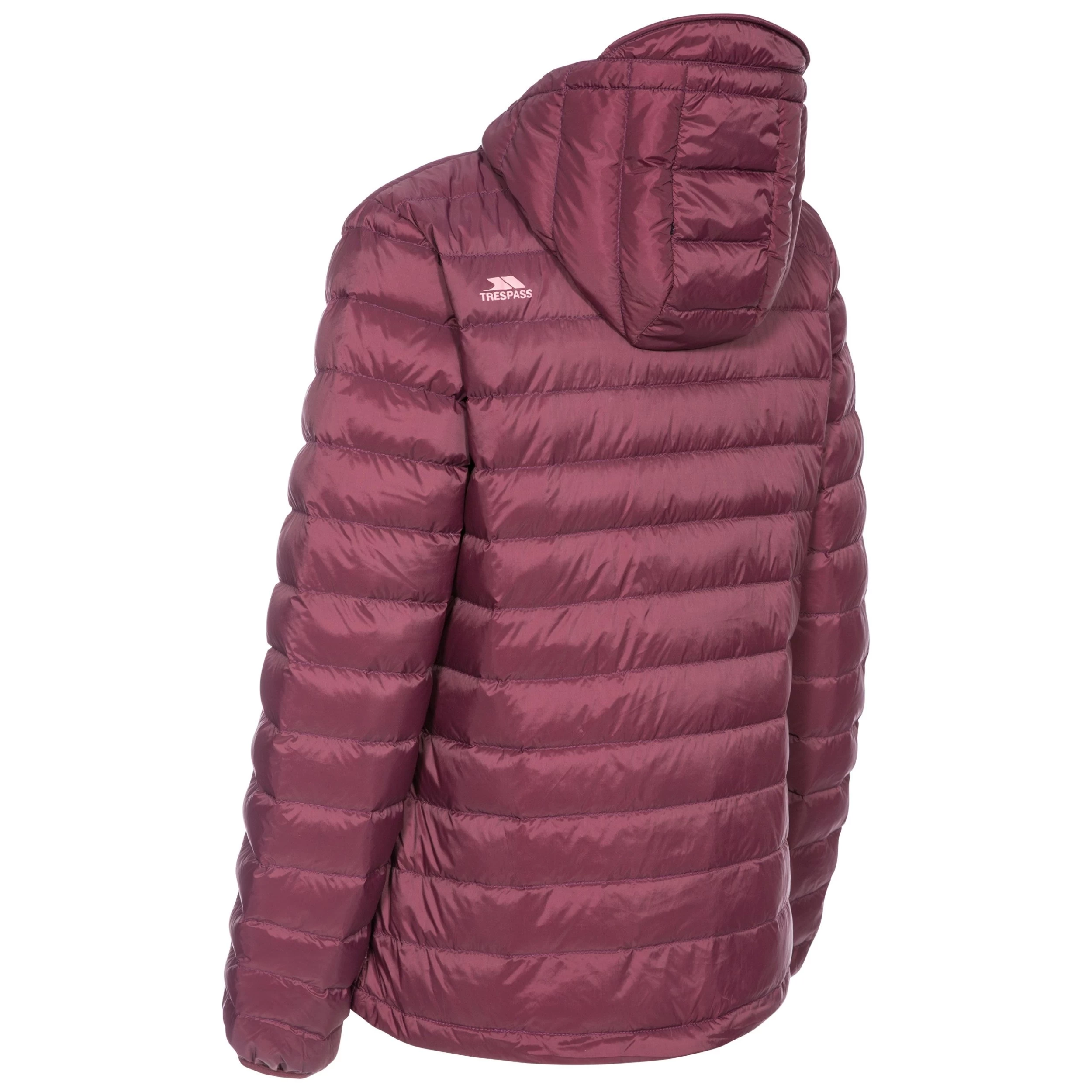 Trespass Womens Down Packaway Jacket With Hood Arabel - Junior Size 9 Trespass Womens Down Packaway Jacket With Hood Arabel - Junior Size - Image 9