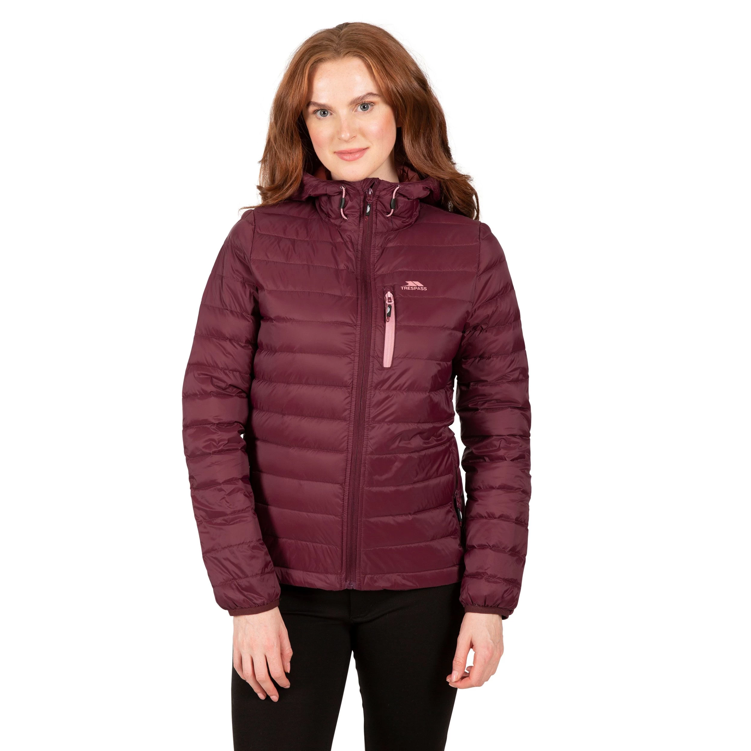 Trespass Womens Down Packaway Jacket With Hood Arabel - Junior Size 10 Trespass Womens Down Packaway Jacket With Hood Arabel - Junior Size - Image 10