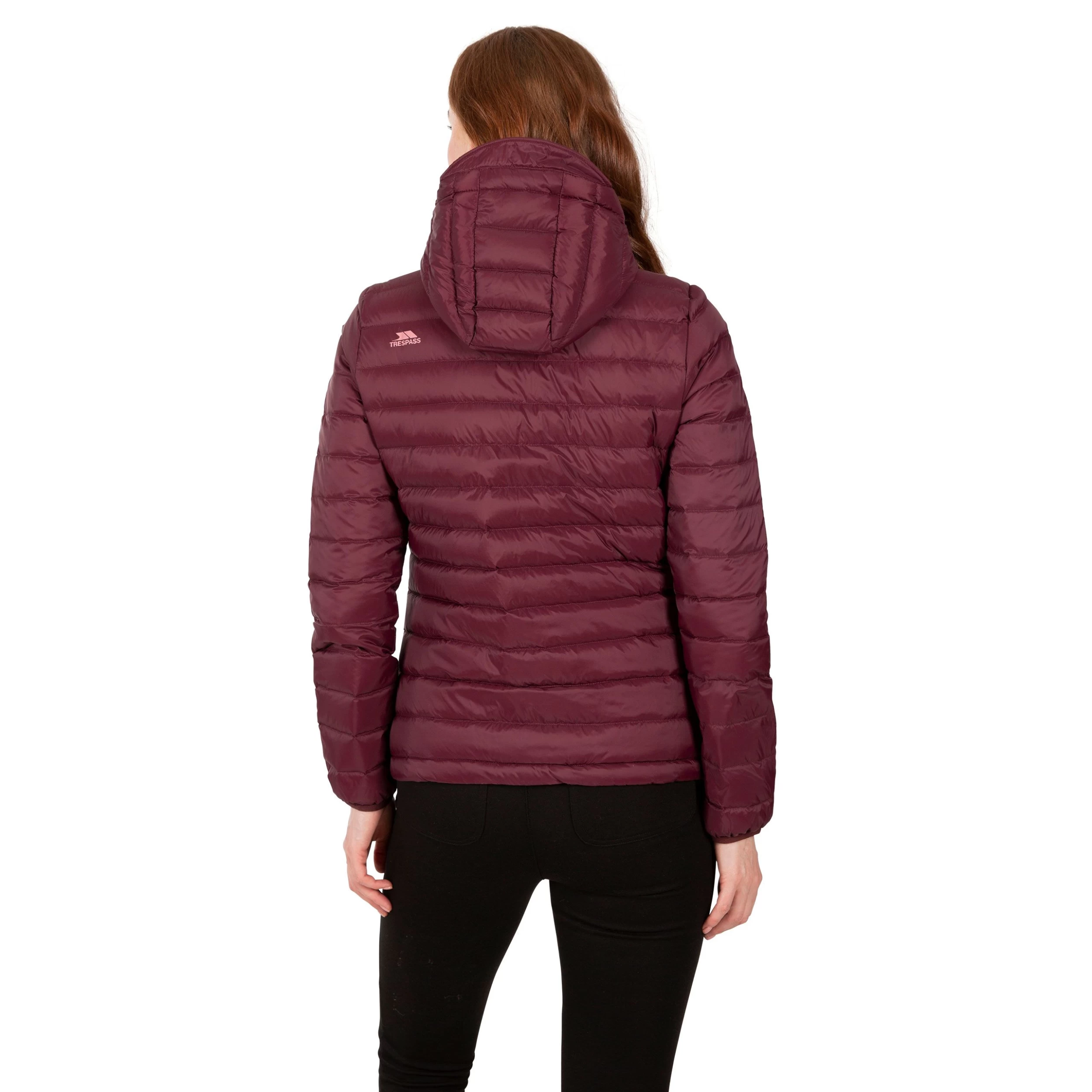 Trespass Womens Down Packaway Jacket With Hood Arabel - Junior Size 11 Trespass Womens Down Packaway Jacket With Hood Arabel - Junior Size - Image 11