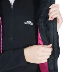 Trespass Womens Hooded Padded Gilet Aretha - Junior Size -Adventure Pulse aretha fajkgin20001 blk m10