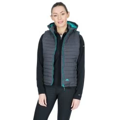 Trespass Womens Hooded Padded Gilet Aretha - Junior Size -Adventure Pulse aretha fajkgin20001 cbn m04