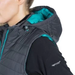 Trespass Womens Hooded Padded Gilet Aretha - Junior Size -Adventure Pulse aretha fajkgin20001 cbn m06