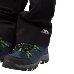 Trespass Kids' Lightweight Softshell Trousers Aspiration -Adventure Pulse asperation ucbttrtr0002 blk m04