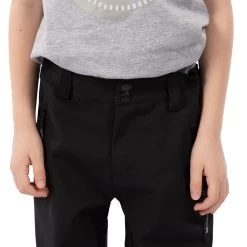 Trespass Kids' Lightweight Softshell Trousers Aspiration -Adventure Pulse asperation ucbttrtr0002 blk m05