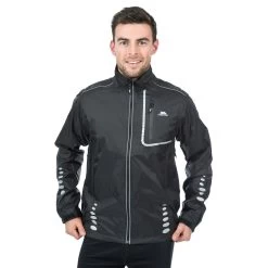 Trespass Men's Waterproof Cycling Jacket Axle - Junior Size 6 Trespass Men's Waterproof Cycling Jacket Axle - Junior Size -Adventure Pulse axle black model 1 11