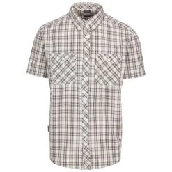 Trespass Male Casual Shirt Baileysbridge Grey L