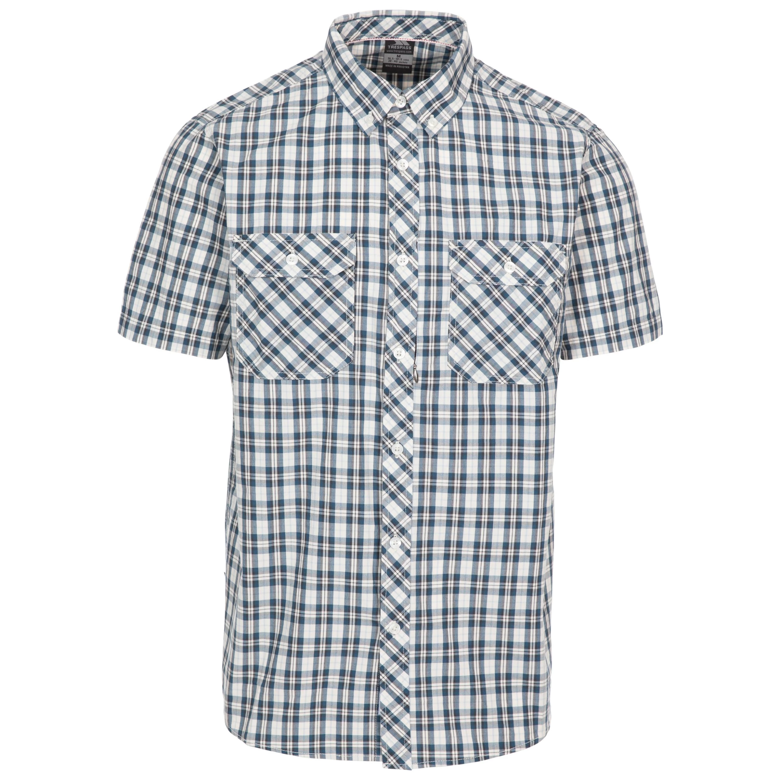 Trespass Male Casual Shirt Baileysbridge Grey L 3 Trespass Male Casual Shirt Baileysbridge Grey L - Image 3