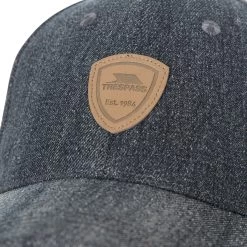 Trespass Unisex Woven Denim Baseball Cap Barney -Adventure Pulse barney uaachatr0001 ben d