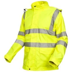 Trespass Unisex Hi-Vis Waterproof Jacket Beckon