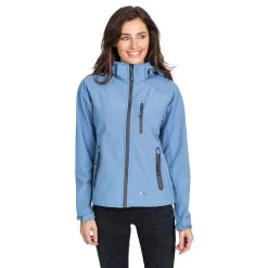 Trespass Womens Softshell Jacket Bela II - Junior Size 22 Trespass Womens Softshell Jacket Bela II - Junior Size -Adventure Pulse belaii fajkssm20002 dnb m02