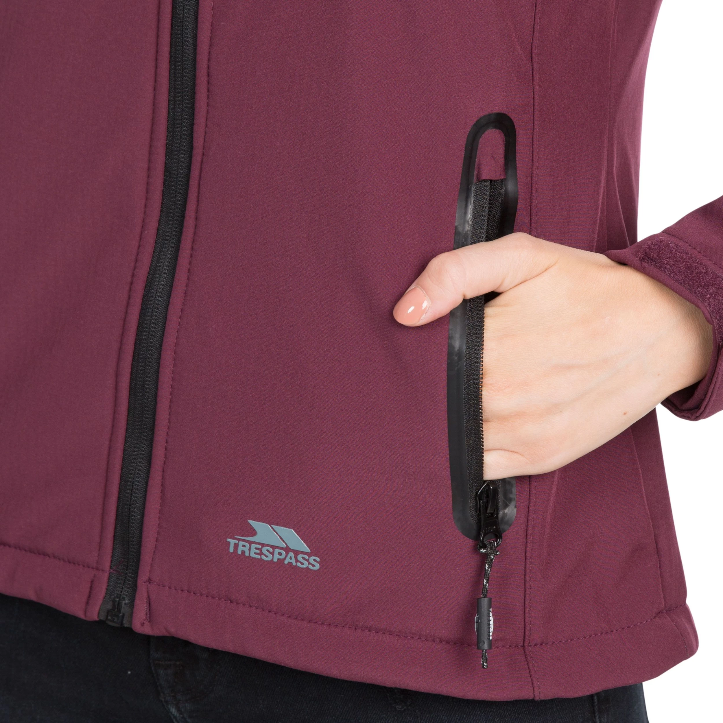 Trespass Womens Softshell Jacket Bela II - Junior Size 13 Trespass Womens Softshell Jacket Bela II - Junior Size - Image 13