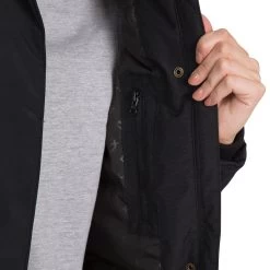 Trespass DLX Womens Waterproof Down Parka Jacket Bettany - Junior Size -Adventure Pulse bettany fajkdotr0003 blk m09