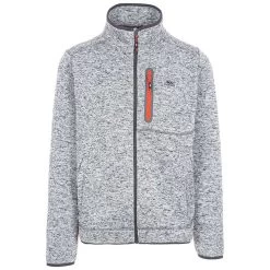 Trespass Men's Bingham Fleece Jacket Grey Marl