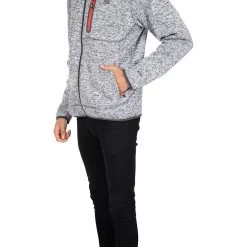 Trespass Men's Bingham Fleece Jacket Grey Marl 16 Trespass Men's Bingham Fleece Jacket Grey Marl -Adventure Pulse bingham maflfln20004 grm m06 copy