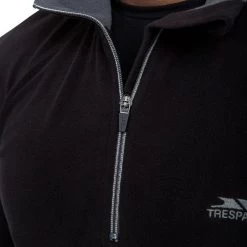 Trespass Men's Half Zip Microfleece Black 7 Trespass Men's Half Zip Microfleece Black -Adventure Pulse blackford maflmfn10001 blk m20 1