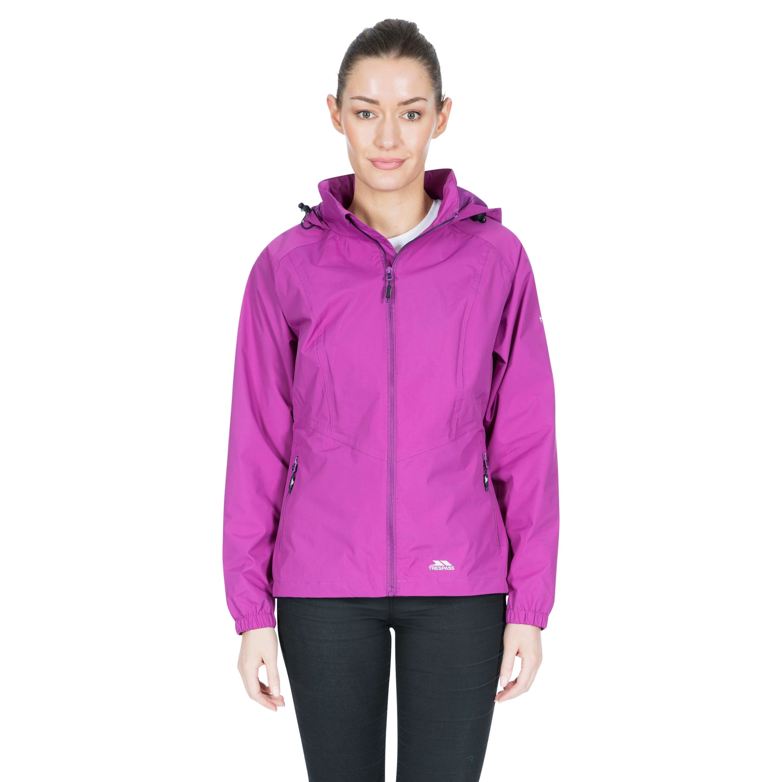 Trespass Womens Waterproof Jacket Blyton - Junior Size 3 Trespass Womens Waterproof Jacket Blyton - Junior Size - Image 3