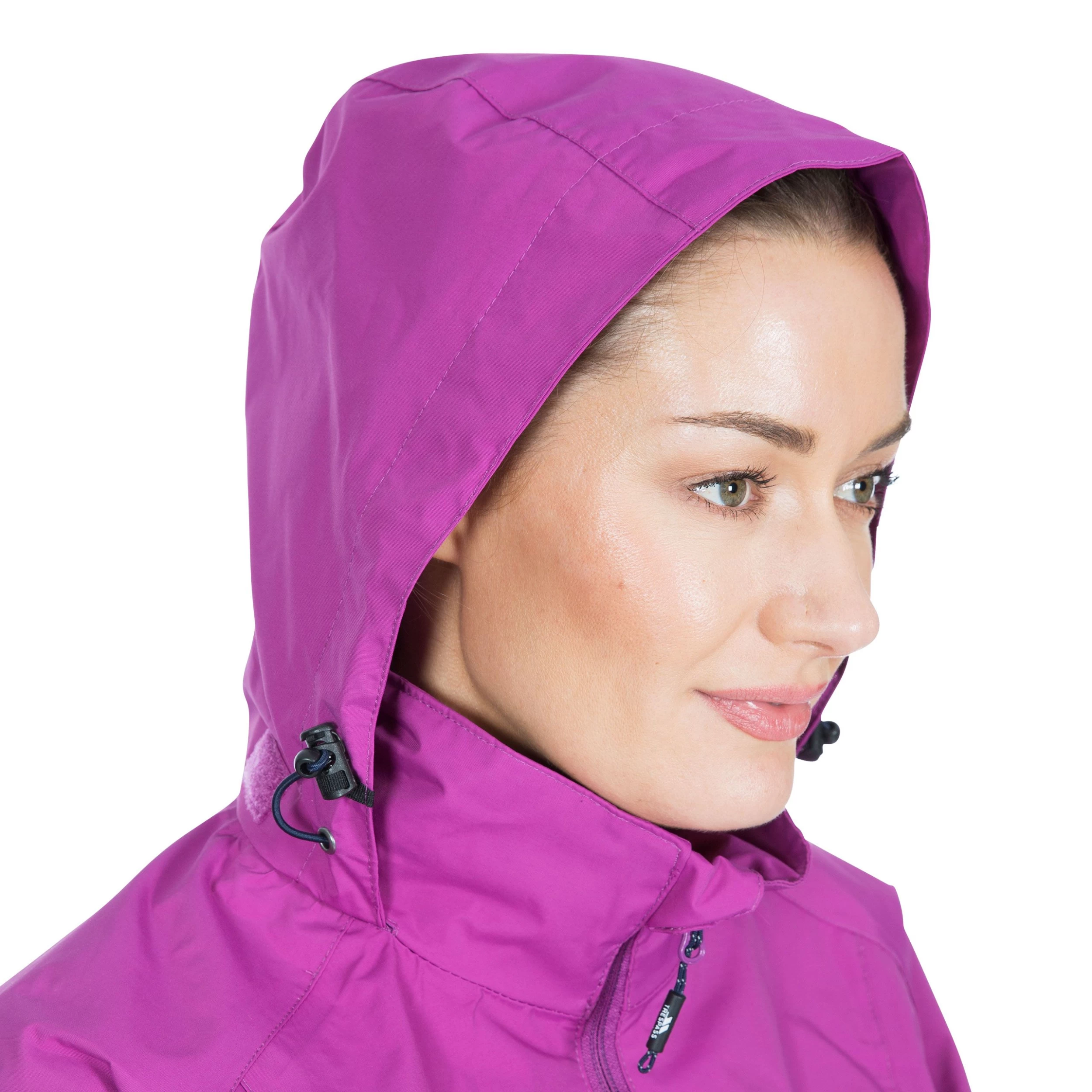 Trespass Womens Waterproof Jacket Blyton - Junior Size 5 Trespass Womens Waterproof Jacket Blyton - Junior Size - Image 5