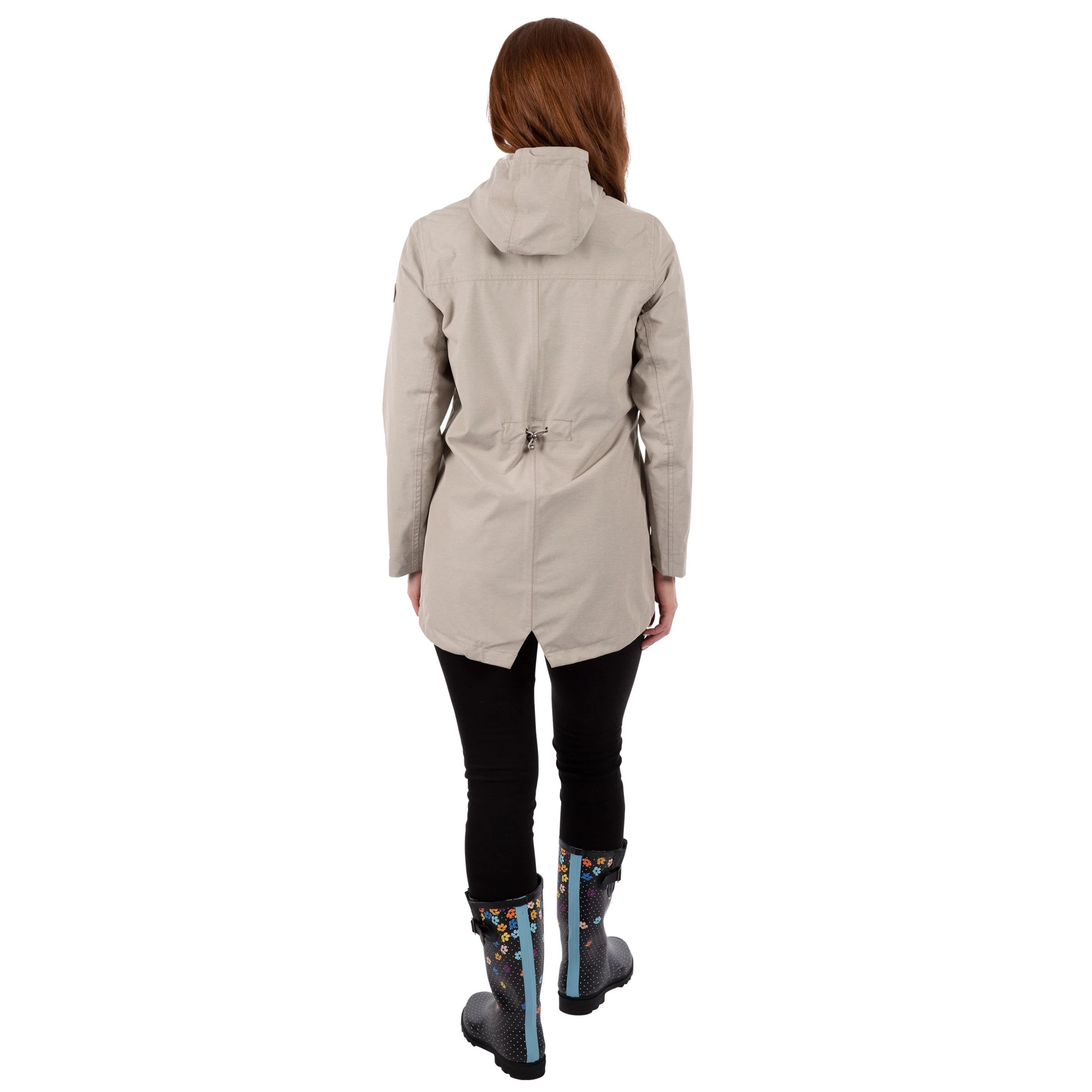 Trespass Womens Waterproof Shell Jacket Brampton - Junior Size 4 Trespass Womens Waterproof Shell Jacket Brampton - Junior Size - Image 4