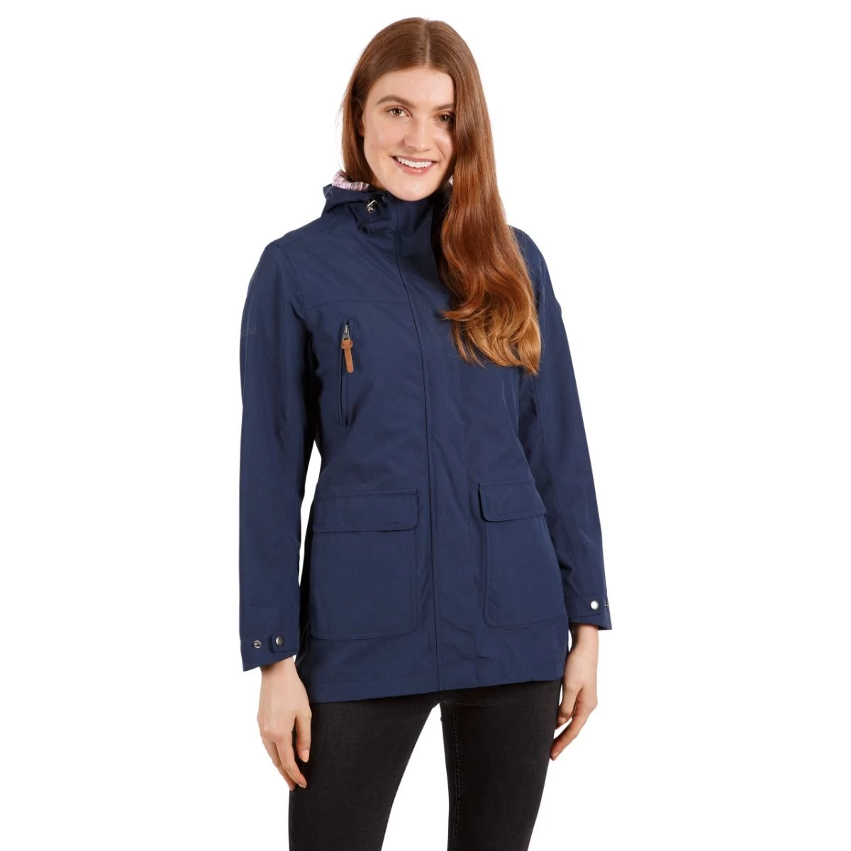 Trespass Womens Waterproof Shell Jacket Brampton - Junior Size 10 Trespass Womens Waterproof Shell Jacket Brampton - Junior Size - Image 10