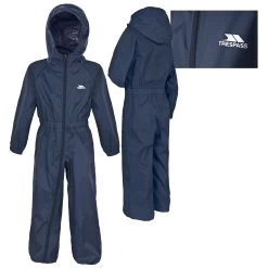 Trespass Kids Waterproof Rain Suit Button 31 Trespass Kids Waterproof Rain Suit Button -Adventure Pulse button ucsuraf10001 nbl c
