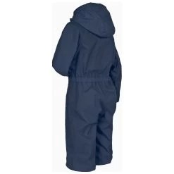 Trespass Kids Waterproof Rain Suit Button 28 Trespass Kids Waterproof Rain Suit Button -Adventure Pulse button navyblue back copy
