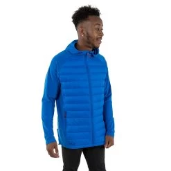 Trespass Men's DLX Hooded Down Jacket Cade -Adventure Pulse cade majkdon20003 blu m02